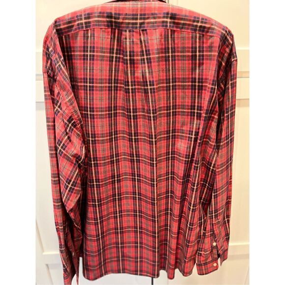 Ralph Lauren Golf Men’s Tilden Plaid Button Down Shirt Sz XL - Picture 5 of 8